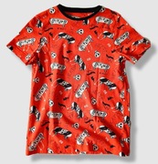 George T-shirt koszulka krótki rękaw Skate pomarańczowy 152cm