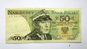 50 Złotych 1975 r. seria AY