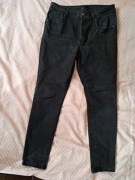 Spodnie damskie Mohito jeans czarne rozm 42