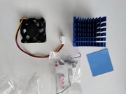 Radiator chłodzenie chipsetu z wentylatorem nowy