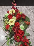 Wiązanka/ stroik,  Serce na cmentarz, Dzień Mamy, Taty 