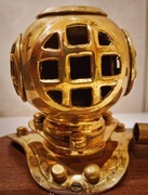 BUSOLA OKRĘTOWA KOMPAS hełm nurka kałamarz na biurko prezent flota diving