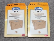 Swirl ET 3 worki do odkurzacza 5 sztuk + 1 sztuka