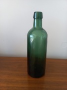 Butelka antyk zielone szkło 
