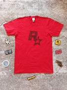 Oficjalna koszulka Rockstar Games Red Dead Redemption 2 Linoryt Logo roz XL