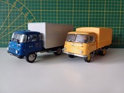 2 Robur-y z kolekcji Kultowe Ciężarówki PRL-u skala 1,43