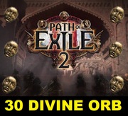 Path Of Exile 2 PoE2 - 30 DIVINE ORB 30 DIVINE ORBS ORBY l LEGIT 100%