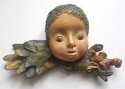 "Putto" Ceramika Hand Made  21 x 32 cm 