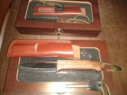 Nóż z krzesiwem (survivalowy /mysliwski)