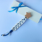 Zawieszka do smoczka lub gryzaka GWIAZDKA