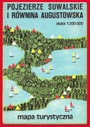 POJEZIERZE SUWALSKIE I RÓWNINA AUGUSTOWSKA mapa