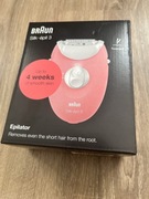 DEPILATOR BRAUN Silk-epil 3 SOFTLIFT TIPS + NASADKA MASUJĄCA - AC POWER LED