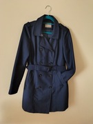 Płaszcz, Trencz Orsay 40/L Granatowy 