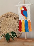 Makatka makrama papuga