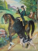 Obraz olejny ręcznie malowany pt. Harmonia piękna