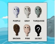 Foczka na breloku blind box