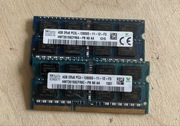 Pamięć RAM SK 2x4gb Pc3-12800s