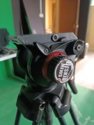 Statyw z głowicą Manfrotto, głowicą 504HD