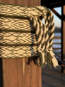 Wełniany pas, Krajka tkana na tabliczkach, Birka motif double S