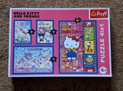 Puzzle 4w1 Hello Kitty