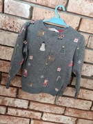 H&M bluza świąteczna 110/116