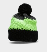Czapka zimowa z opaską polar męska 4F beanie green wełna 4FAW23ACAPM312   L