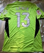 AUTOGRAF koszulka bramkarska Andrij Łunin Real Madryt 2023/24