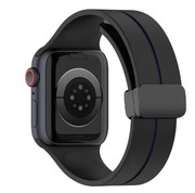 Pasek APPLE WATCH 1-9,SE 42,44,45,49MM czarny