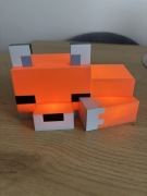 Lampka nocna lisek minecraft