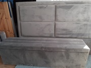 Zagłówek z gniazdem USB + ławeczka (PUF z pojemnik