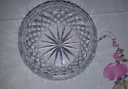 Miska,Misa kryształowa 19cm średnicy.