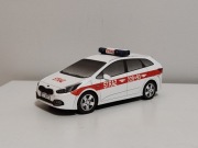 Kia cee'd straż pożarna samochód wóz strażacki dowodzenia  kultowe 1:32