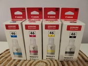 Nowe oryginalne tusze Canon GI-46 do drukarek serii "GX"