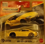 Matchbox 2023 Toyota GR Supra 43/125, model 1:64 Mattel
