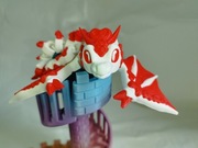 Ruchomy Smok z Sercami