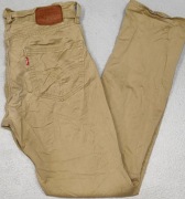 Wr) LEVI'S 511 oryginalne spodnie materiałowe Roz.28/32