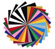 Folia termotransferowa NANAPLUMS flex 30 arkuszy 18 kolorów