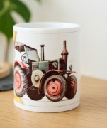 Lanz Bulldog traktor model prezent rolnika modelarza kubek Ceramiczny 