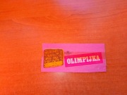 Kopernik Toruń Olimpijka lata 60 czekolada puste opakowanie okładka