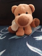 Mały,brązowy piesek, 13cm,używane 