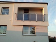 Balustrada zewnętrzna schodowa balkonowa barierka