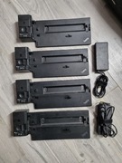 4 x Stacja dokująca Lenovo Thinkpad Basic Docking Station 40AG 2x zasilacz