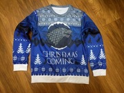 Sweter świąteczny Gra o tron Stark 