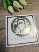 Ręcznie wykonana pamiątka komunii 