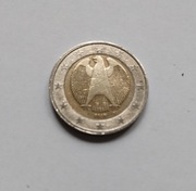2euro niemcy 2002r,stan b.dobry,w.8,5g,śr.25,75m