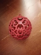 Bombka choinkowa ażurowa 10 cm