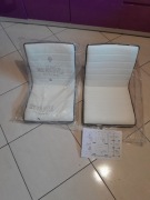 Siedziska do hokera  8x8 cm nowe komplet 2 szt. 