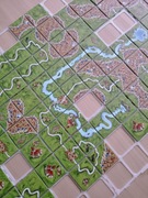 32 ramki do gry Carcassone 