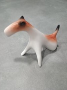 Ćmielów figurka Foksterier proj. Mieczysław Naruszewicz