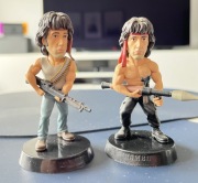 Figurka kolekcjonerska Johna Rambo 2 sztuki